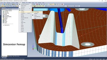 Simcenter Femap: analiza montażu modelu wieży radiowej