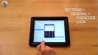 iPad Security Tip (Disable Simple Passcode on iOS)