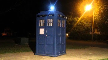 TARDIS - new dematerialization effect