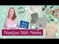 Nastjas Näh News November 2021 – Winter- und Weihnachtsstoffe, Trend Label & Bügelbilder, Verlosung