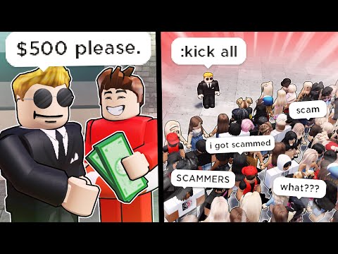 This Roblox TikTok game SCAMMED EVERYONE