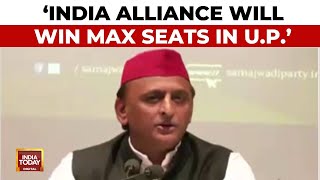 Akhilesh Yadav Says INDIA Alliance Will Win Maximum Seats In Uttar Pradesh, Questions Market Surge