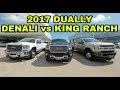 2017 GMC Denali vs 2017 F350 King Ranch! Plus 2018 GMC Dually