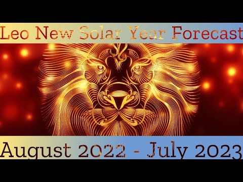♌️Leo ~ AA Michael Is Working With You All Year! ~ New Solar Year Forecast