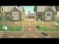 【あつ森】飛行場から案内所までシンプルクリエイト|新シリーズスタート🌲|new island 【島クリエイト】