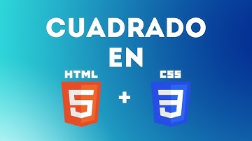 Cómo hacer un cuadrado en CSS y HTML | Formas Geométricas con CSS