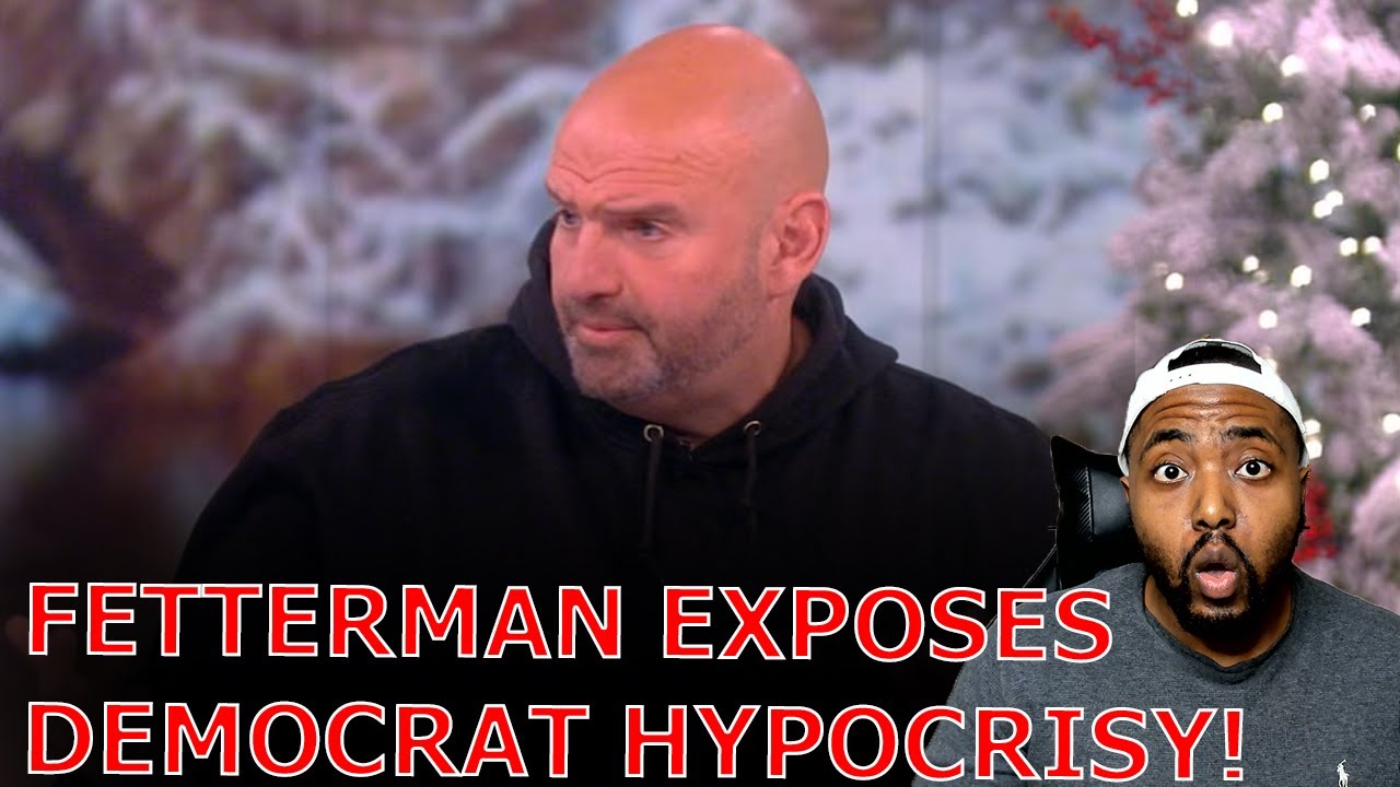 The View Goes SILENT As John Fetterman EXPOSES Democrat Hypocrisy & DEMANDS Bob Menendez Be EXPELLED