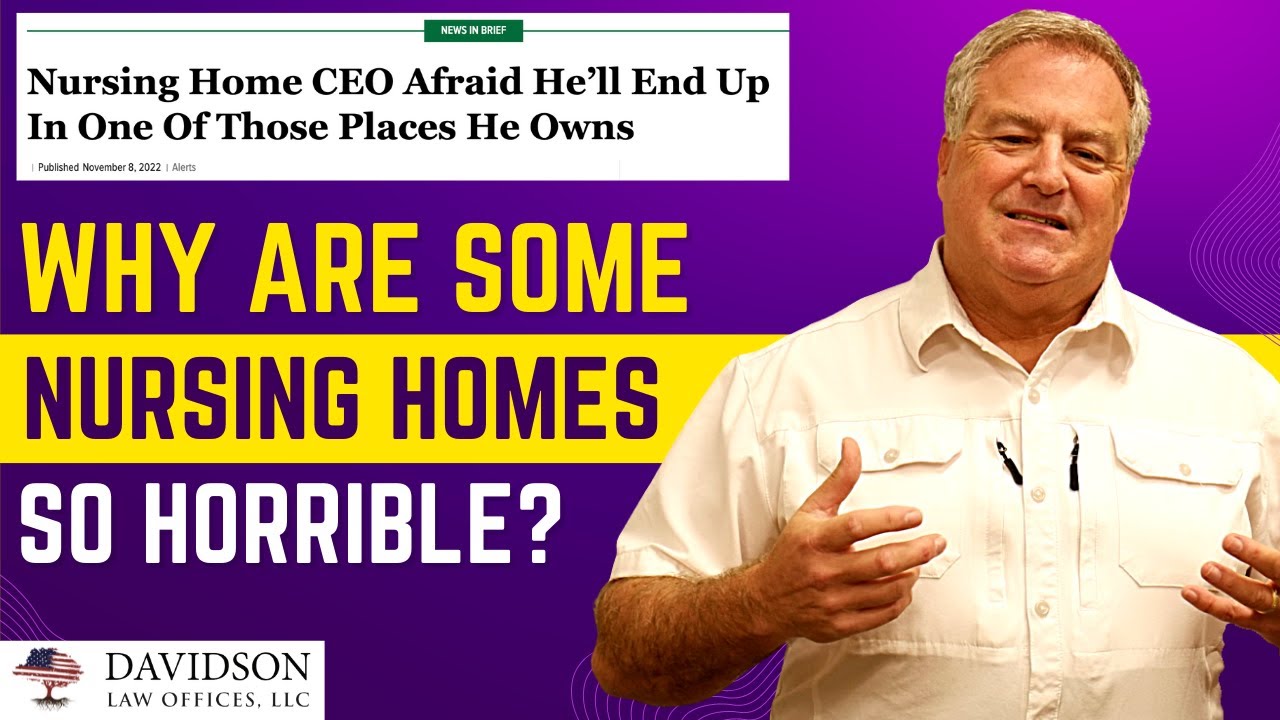 Nursing Home CEO Afraid of His Own Business?!