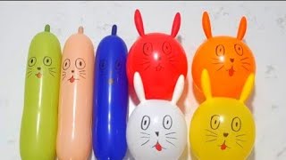 bong bóng thỏ.Làm chất nhờn bằng bong bóng dài,bóng bay thỏ.Making slime with BALLOON.bong bóng.ball screenshot 5