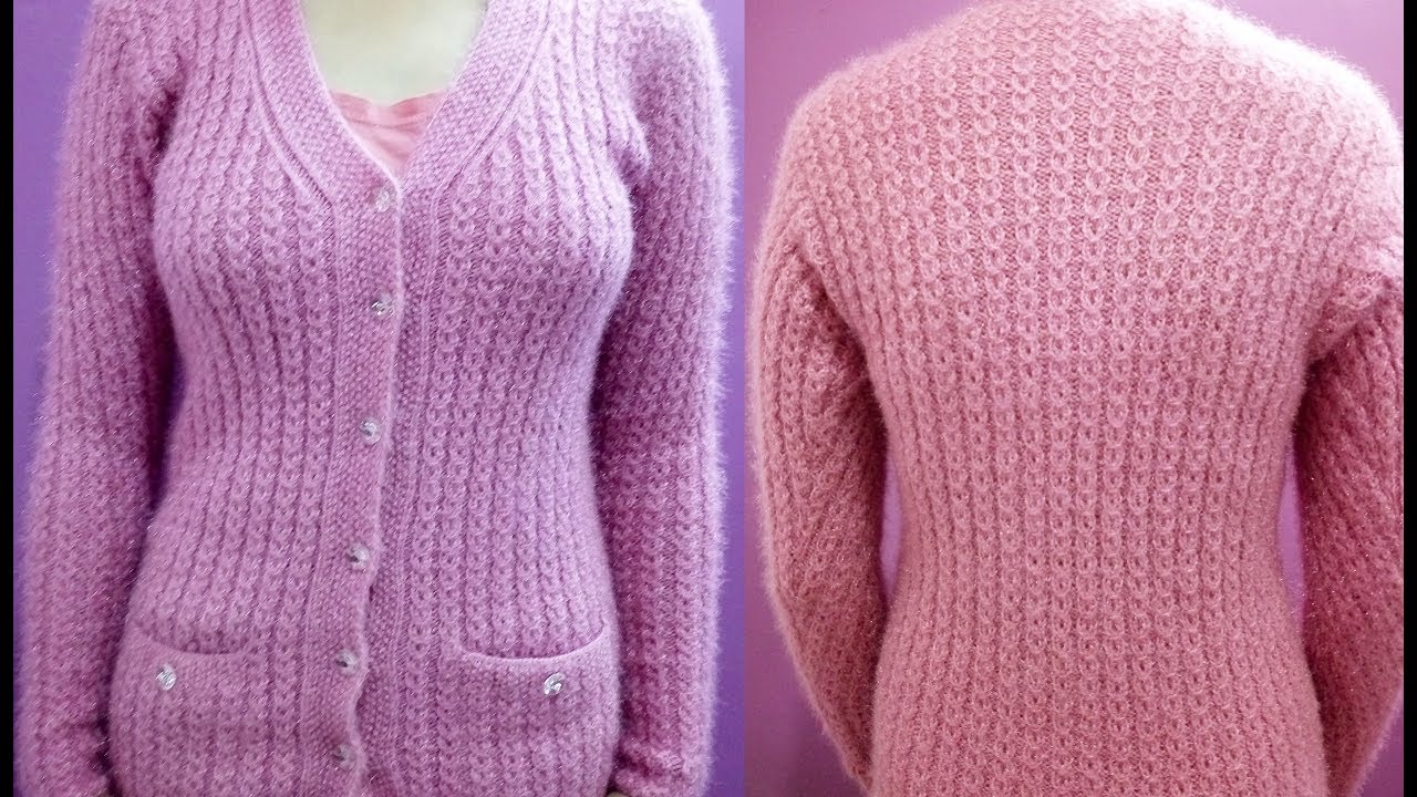 Easy Sweater Design - KNITTING ART [HINDI] #3 - YouTube