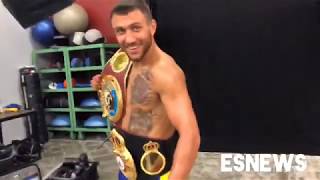 (The Champ Is Here) Vasyl Lomachenko Full Photo-shoot With Mikey Williams