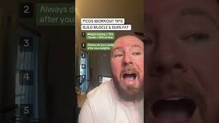 PCOS workout tips to build muscle & burn fat.