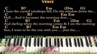 Video thumbnail of "Just The Two Of Us (Bill Withers) Piano Cover Lesson in C with Chords/Lyrics"