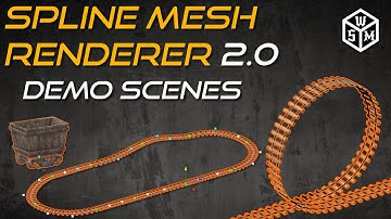 Spline Mesh Renderer v2.0 - Trailer