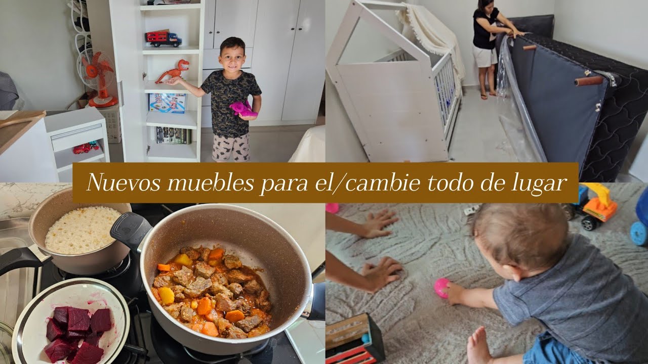 UNA SUSCRIPTORA NOS BENDIJO CON ESTOS MUEBLES/USANDO LAS OLLAS NUEVAS/RUTINA DEL DÍA 🙏🥰