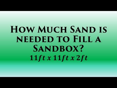 Video: Cik Daudz Smilšu Jums Vajag Smilšu Kastei? Kā Aprēķināt Smilšu Tilpumu Kilogramos Bērnu Smilšu Kastei? Dažādu Smilšu Maisu Skaits