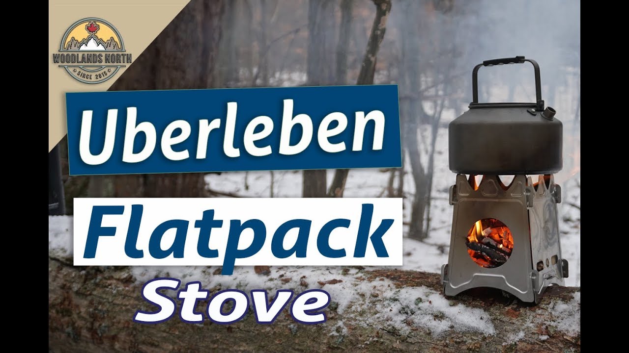 Überleben Stöker Flatpack Stove Review - YouTube