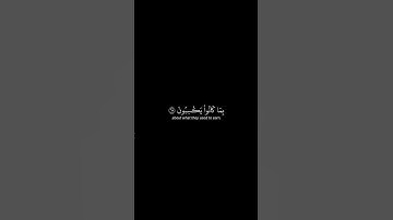 أذكر الله | سورة يس الأية 63-66 القارئ ياسر الدوسري #quran #اكسبلور