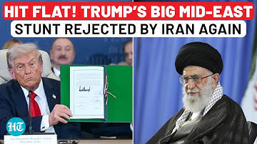 Trump’s Grand Mid-East Show Hits Wall As Iran Boldly Pushes Back Netanyahu-Khamenei Friendship Plan?