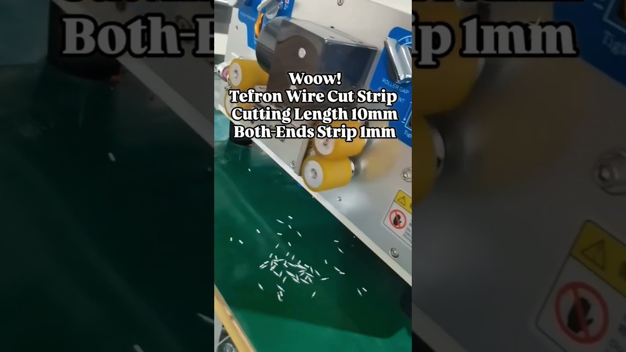 Teflon Wire Stripping Machine - High Precision Automatic Stripper 