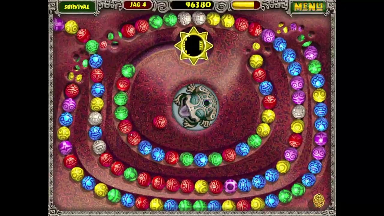 Zuma Deluxe: Altar Of Tlaloc Survival