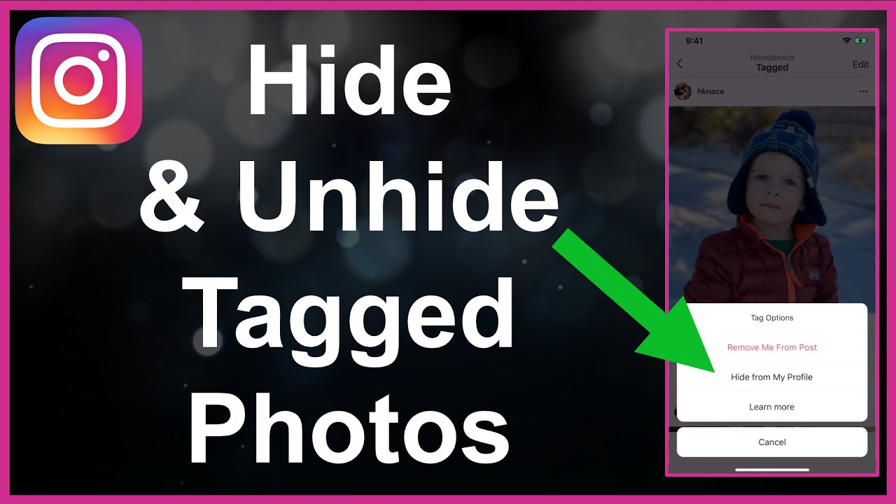 How to unhide searches on instagram