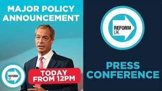 REFORM UK Make major immigration policy announcement
