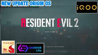 IQOO NEO 10 ORIGIN OS UPDATE - GAMEHUB LITE RE 2 REMAKE DX11