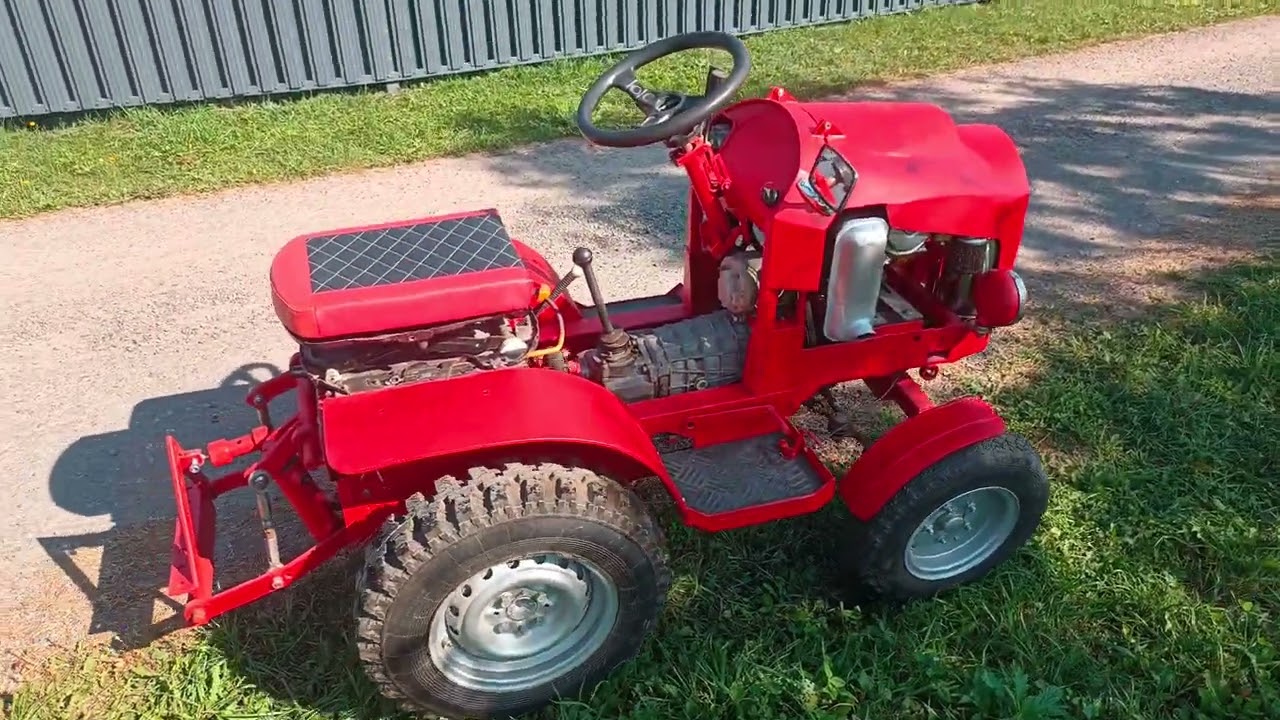 Испытания, самодельного  МТ классика.