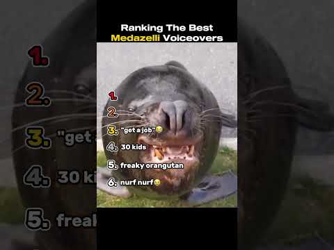 Ranking The Funniest Medazelli Voiceovers #funny #ranking #funnyvideos
