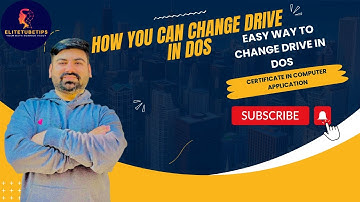 Easy Steps How to Change Drives in MS-DOS