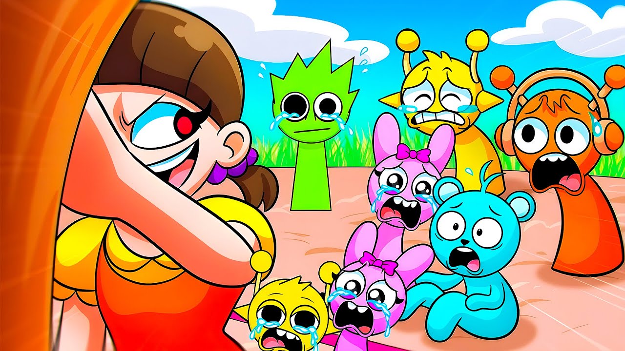 Sprunki Becomes a Blue Avatar?! 😱