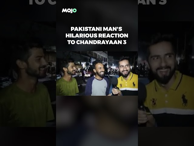 Pakistani Man's Hilarious Reaction On Chandrayaan 3 Goes Viral | Pakistan Reaction On Chandrayaan class=