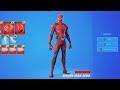 All Spiderman skins in Fortnite