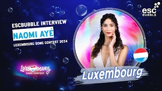 Naomi Ayé - Paumée sur Terre / Luxembourg Song Contest 2024 / Interview @ Rockhal