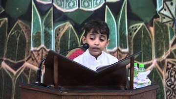 القارئ عبدالله صادق مرهون في مسابقة الفردوس 9