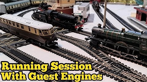 Model Railway Running Session - Guest Locomotives