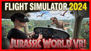This Graphics are INSANE! Jurassic World in VR (Pimax Crystal Super)