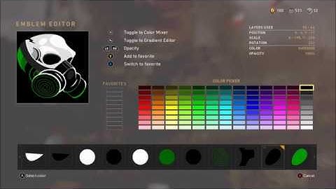 Call Of Duty Gas Mask Skull Emblem