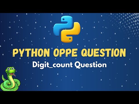 Digit_count | PYTHON