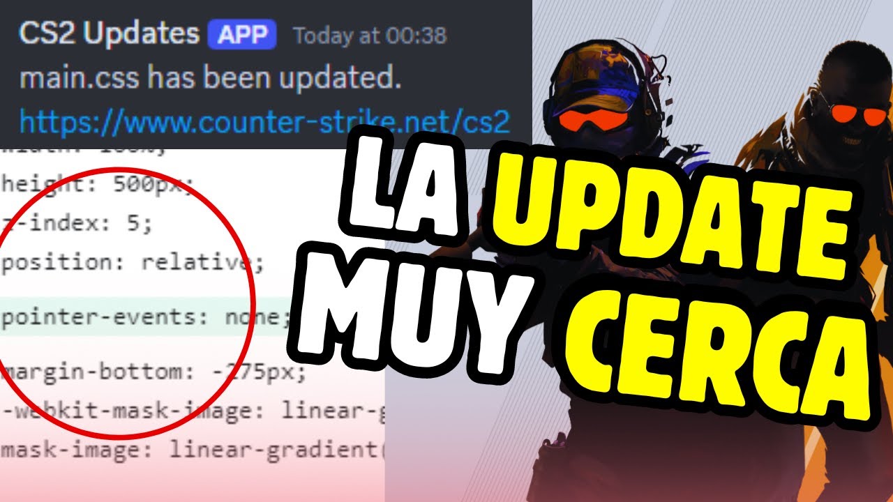 LA GRAN UPDATE DE CS2 ESTÁ MÁS CERCA QUE NUNCA QUE VA A PASAR - YouTube