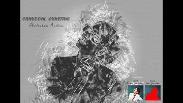 Charcoal Drawing Photoshop Action
