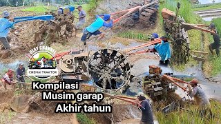 Kompilasi momen traktor sawah part 13