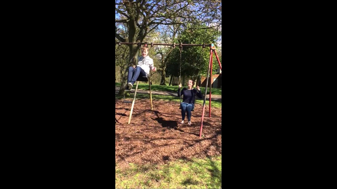Swings at Northcliffe Park