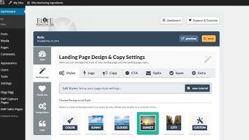 How to Create Landing Pages in just 5 minutes | Elite Marketing Pro