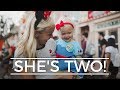 Greta turns two  disneyland vlog