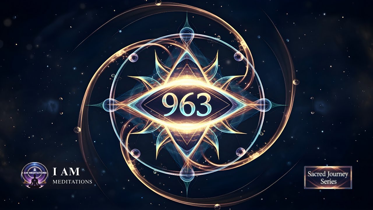 963 Hz Meditation Music | Solfeggio Frequencies | Sacred Journey Series™
