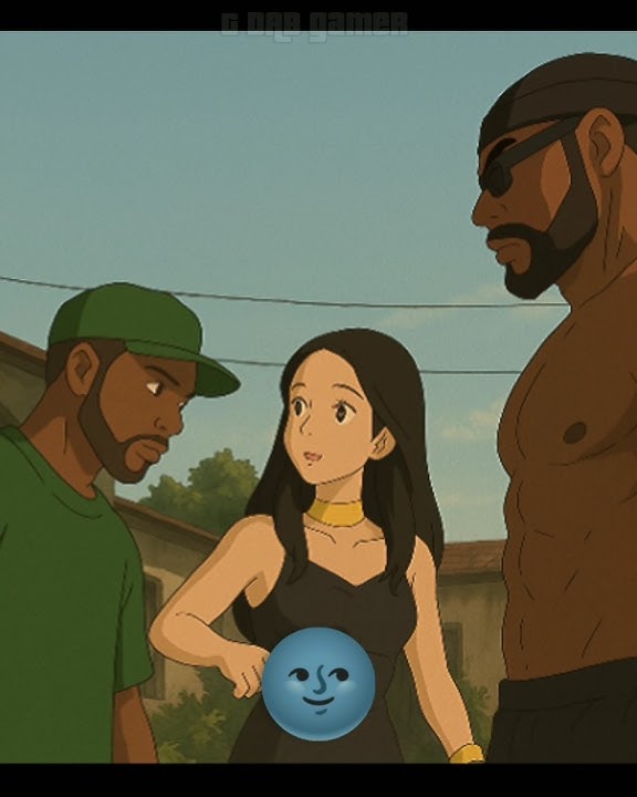 GTA San Andreas characters but in Ghibli art, PART 2