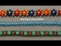 Beaded Daisy Chain Stitch Tutorial