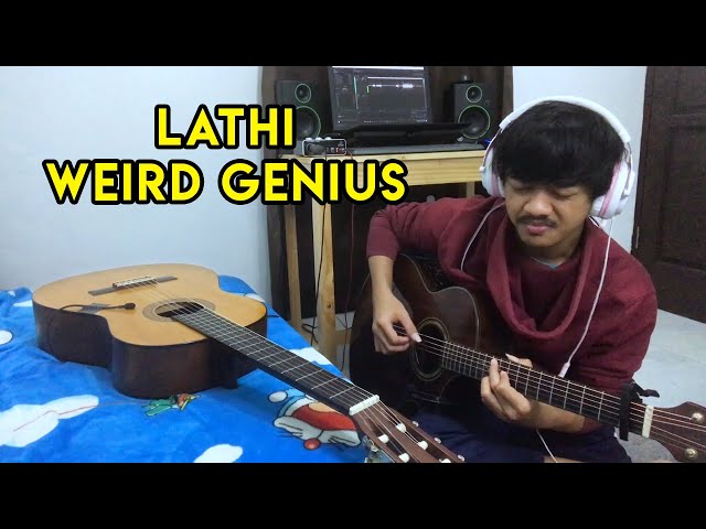 LATHI - WEIRD GENIUS | GUITAR FINGERSTYLE class=